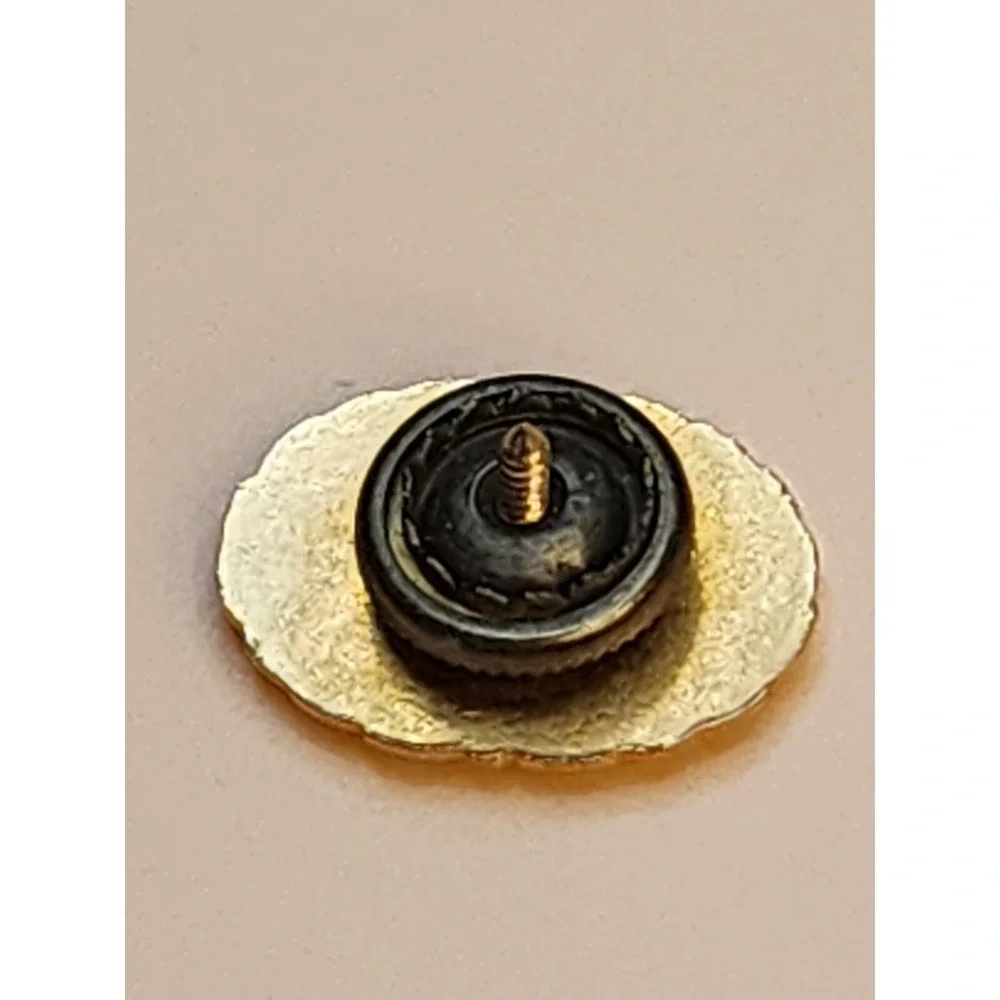 Antique 1930s 10k Gold Filled FULLER BRUSH Service Award‎ Pin Screw Back Mint